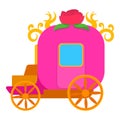 Pink brougham, for little princess icon