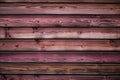 AI generated. Pink and brown wood plank background. texture background