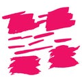 Pink Brushes Creative. Coral Ink Graffiti. Stroke Acrylic. Brushstroke Graffiti. Watercolor Square. Paint Square. Paintbrush