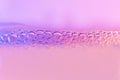 Pink Bubble Closeup background Royalty Free Stock Photo