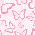 Pink butterflies Royalty Free Stock Photo