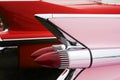 Pink cadillac Royalty Free Stock Photo