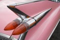 Pink cadillac Royalty Free Stock Photo