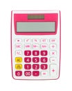 Pink calculator