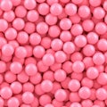 Pink candy balls background