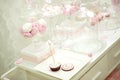 Pink candy bar Royalty Free Stock Photo