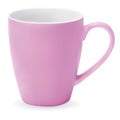 Pink ceramic mug