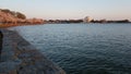 Pink Cherry Blossom trees in spring at the Tidal Basin, Washington, DC Royalty Free Stock Photo