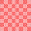 Pink chessboard Royalty Free Stock Photo
