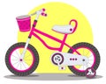Pink childrens Bicycle