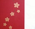 Pink Chinese New Year Lucky flower paper pattern