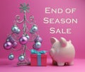 Pink Christmas End of Season Sale