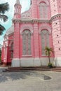 Pink Church Royalty Free Stock Photo