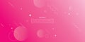 Pink Circle abstract background for web background