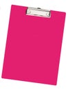 Pink clipboard