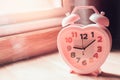 Pink clock together love times