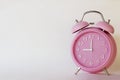 Pink clock