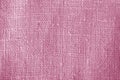 Pink color burlap cotton sack pattern