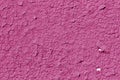 Pink color cracked plaster wall pattern. Royalty Free Stock Photo