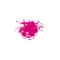 Pink color grunge ink splah splatter background illustration rough vintage decorative concept