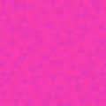 Pink Color Mosaic Backdrop. Geometric Hipster Triangular Background - Vector