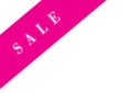 For pink color price tags symbolising SALE An additional Vector.