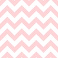 Pink color seamless pattern. Repeated chevron pattern. Girls prints design. Repeating monochrome shevron. Geometric striped backgr