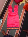 The pink color traditional kurti