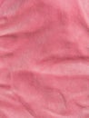Pink color velvet fabric texture top view. Female blog rose velour background. Smooth soft fluffy velvety satin cloth Royalty Free Stock Photo