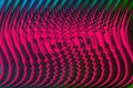 Pink color zigzag line waves Royalty Free Stock Photo