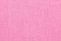 Pink colored seamless linen texture or fabric background Royalty Free Stock Photo