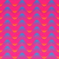 Pink colored seamless pattern