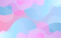 Pink colorful wave abstract background. Illustration vector eps10 Royalty Free Stock Photo