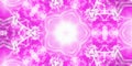 Pink Concentric Energy flows mystic esoteric Center Macro Close-up. Mandala Kaleidoscopic design