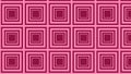 Pink Concentric Squares Background Pattern Illustrator