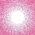 Pink confetti slapstick explosion