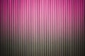 Pink corrugated metal sheet wall Royalty Free Stock Photo