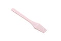 Pink cosmetic mini spatula for single use, photo stacking