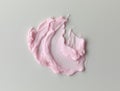 Pink cosmetic cream Royalty Free Stock Photo