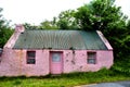 Pink Cottage Royalty Free Stock Photo