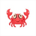 Pink Crab Icon