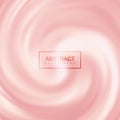 Pink Creamy Swirling Background. Royalty Free Stock Photo