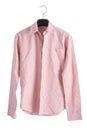 Pink creased shirt Royalty Free Stock Photo