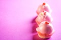 Pink cupcakes