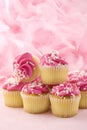 Pink Cupcakes Breast Cancer Awareness