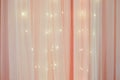 Pink curtain texture Royalty Free Stock Photo