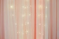 Pink curtain texture