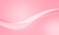 pink curve wave lines with soft light abstact background Royalty Free Stock Photo