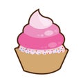 pink cute cupcake dessert cake