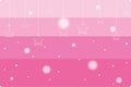 pink dangling stars background